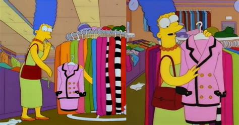 chanel marge simpson|Marge Simpson Chanel suit.